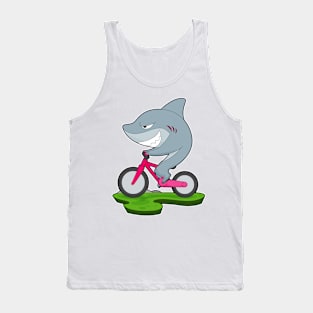 Shark Bicycle Tank Top